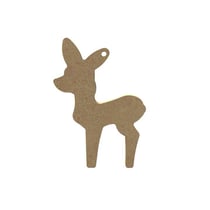 Faon 10cm - Support à décorer en medium - Gomille