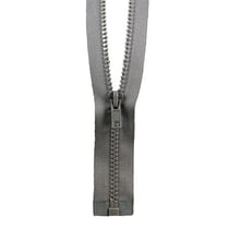 Fermeture à glissière Injectée n°5 - 30cm - Gris