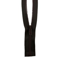 Fermeture à glissière Injectée n°5 - 40cm - Marron