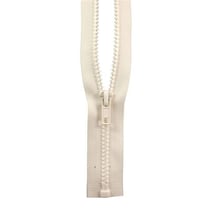 Fermeture à glissière Injectée n°5 - 65cm - Écru