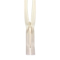 Fermeture à glissière Invisible - 40cm - Écru