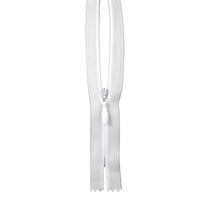 Fermeture à glissière Invisible - 60cm - Blanche