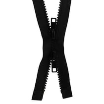 Fermeture à glissière Injectée n°5 - 55cm - Noire