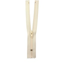Fermeture à glissière Nylon - 30cm - Écru