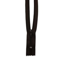 Fermeture à glissière Nylon - 30cm - Marron