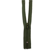 Fermeture à glissière Nylon - 35cm - Vert Kaki