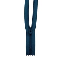 Fermeture à glissière Nylon - 40cm - Pétrole
