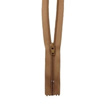 Fermeture à glissière Nylon - 55cm - Cacao