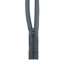 Fermeture à glissière Nylon - 55cm - Gris