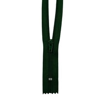Fermeture à glissière Nylon - 60cm - Vert Sapin