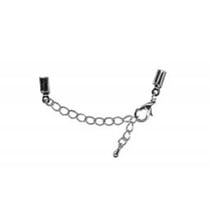 Fermoir bijou assemblé avec chaine - 2mm