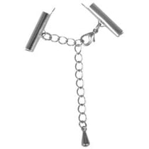 Fermoir écrasé pour rubans - 20mm