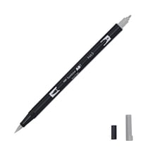 Feutre pinceau ABT à double pointe - Tombow - N65 - gris froid 5