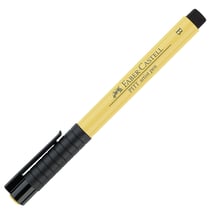Feutre Faber-Castell - Pointe brush B - jaune cadmium foncé - Pitt Artist Pen