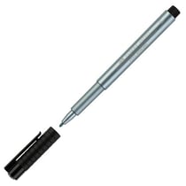 Feutre PITT  - artist pen - bleu métallique - 1.5 mm 