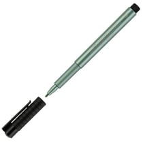 Feutre PITT  - artist pen - vert métallique - 1.5 mm 