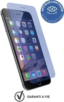 BigBen Interactive Force Glass Anti-Blue - Protection d'écran pour téléphone portable - glass - bleu clair - pour Apple iPhone 7 Plus, 8 Plus