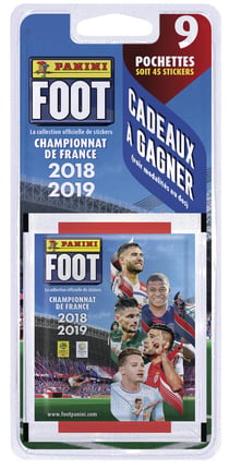 Foot 2018-2019 blister 9 pochettes