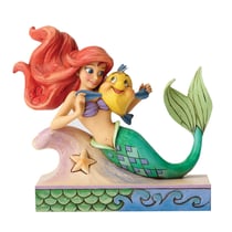 Figurine Ariel la petite sirène et Polochon