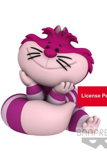 Figurine cheshire alice au pays des