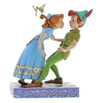 Figurine peter & wendy un baiser