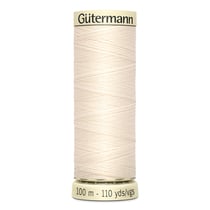 Fil à coudre Polyester 100m -  n°802 - Gütermann