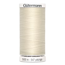 Fil à coudre Polyester 500m -  n°802 - Gütermann