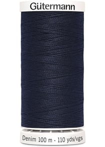 Fil denim100m polyester