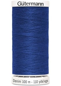 FIL DENIM 100M BLEU N°6756