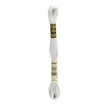 Fil à broder DMC - Mouliné gold concept - Blanc n°01