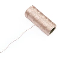 Fil torsadé 1 mm x 60 m Créalia - Ivoire