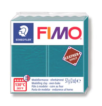 Fimo Effect Leather - Turquoise 8010-369 - 57 g