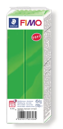 FIMO Soft - pâte à modeler - 454 g - vert tropical