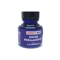 Flacon encre permanente 30ml bleu d'outremer