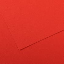 Feuille MI-TEINTES® Canson - 50 x 65 cm - 160g/m² - coquelicot