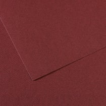 Feuille Mi-Teintes - 50x65cm - 160g - lie de vin