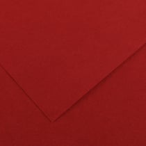 Papier Canson - Iris Vivaldi - 1 feuille - Grenat - 50 x 65 cm - 120g/m²