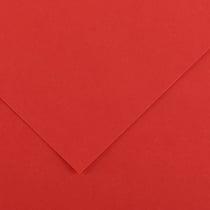 Papier Canson - Iris Vivaldi - 1 feuille - Rouge - 50 x 65 cm - 120g/m²