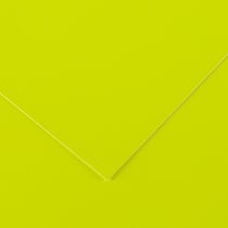 Papier Canson - Iris Vivaldi - 1 feuille - Jaune fluo n°41 - 50 x 65 cm - 250g/m²