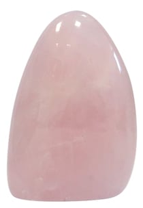 Forme Libre Quartz rose Polie - Pièce de 200 à 500 Gr