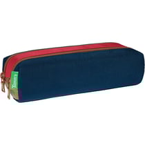 Trousse Tann's - Les Bicolores Arthur - 2 compartiments - Bleu/rouge