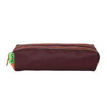 Trousse rectangulaire 2 compartiments Tann's - Chocolat