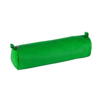 Trousse Clairefontaine - Cuir teinté - 1 compartiment - Rond - Vert