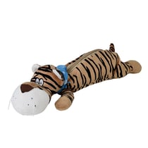 Trousse Oberthur - Peluche - 1 compartiment - Tigre - Orange