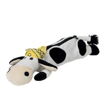 Trousse Oberthur - Peluche - 1 compartiment - Vache - Noir et blanc
