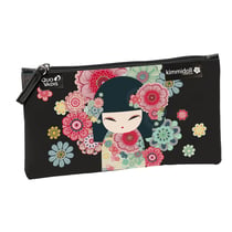 Trousse Quo Vadis - Kimmidoll - 1 compartiment - Rectangulaire - Noir