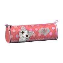 Trousse Quo Vadis - Chi - 1 compartiment - Rond - Rose saumon