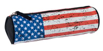 Trousse Oberthur - Drapeaux - 1 compartiment - Rond - USA