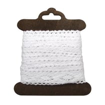 Galon coton «Cassandra» - blanc