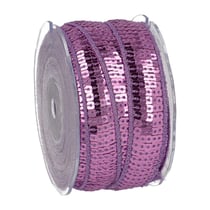 Galon Paillettes 2.2cm - Parme - Vendu au décimètre